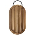 Tagliere in legno di acacia con coltello per il pane Prestige FullGadgets.com