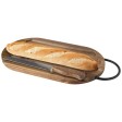 Tagliere in legno di acacia con coltello per il pane Prestige FullGadgets.com