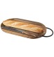 Tagliere in legno di acacia con coltello per il pane Prestige FullGadgets.com