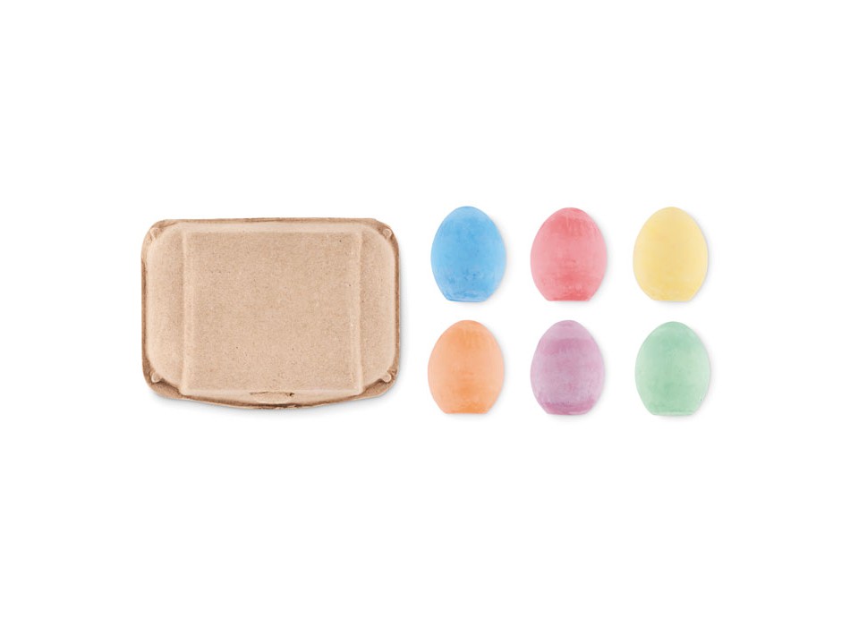 TAMAGO - 6 uova di gesso in scatola FullGadgets.com