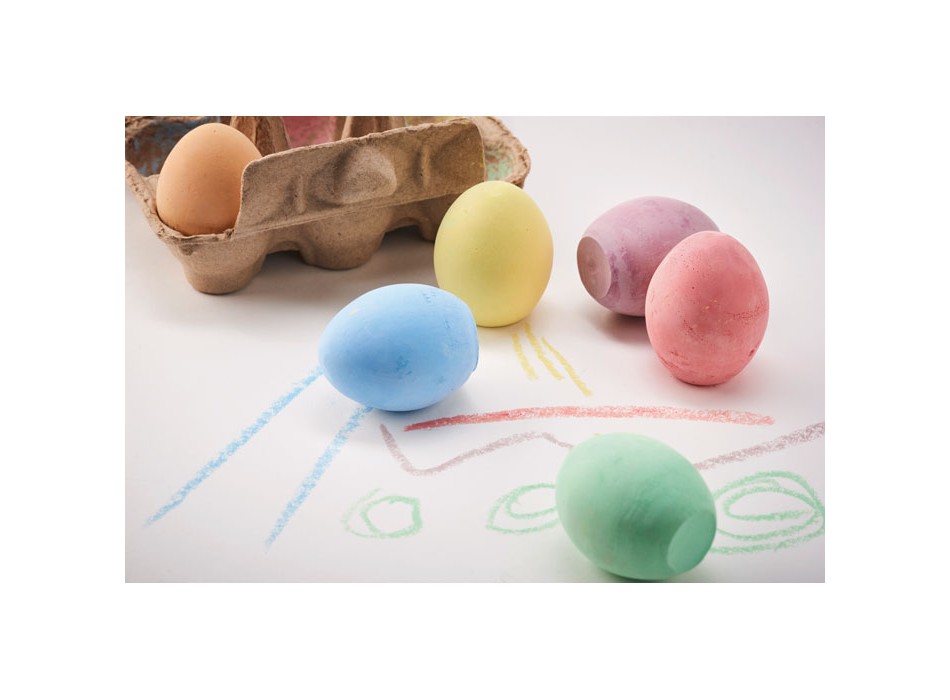 TAMAGO - 6 uova di gesso in scatola FullGadgets.com