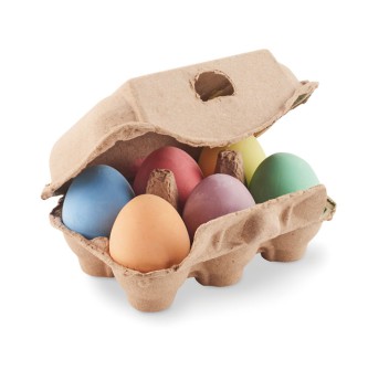 TAMAGO - 6 uova di gesso in scatola FullGadgets.com