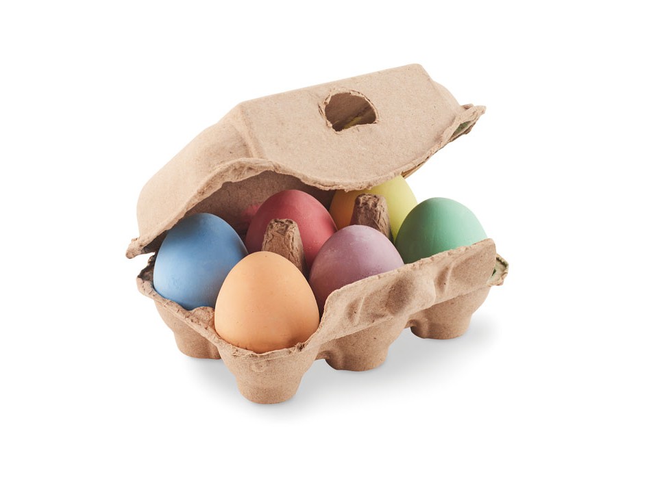 TAMAGO - 6 uova di gesso in scatola FullGadgets.com