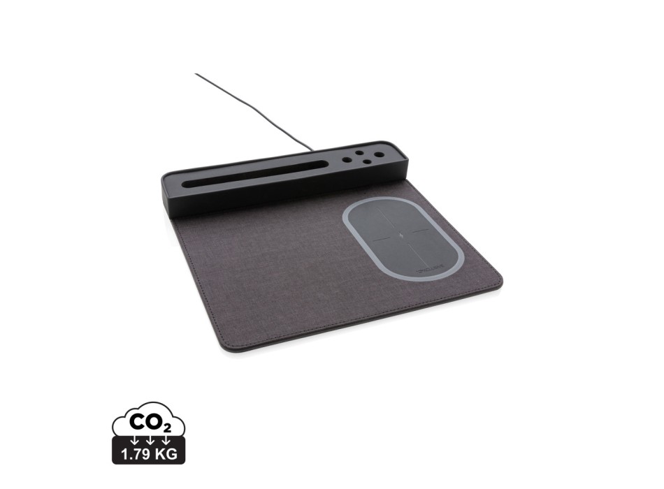 Tappetino mouse Air con ricarica wireless 5W e USB FullGadgets.com