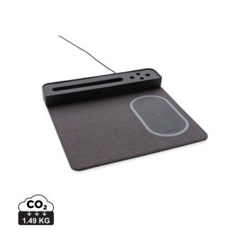 Tappetino mouse Air con ricarica wireless 5W e USB FullGadgets.com