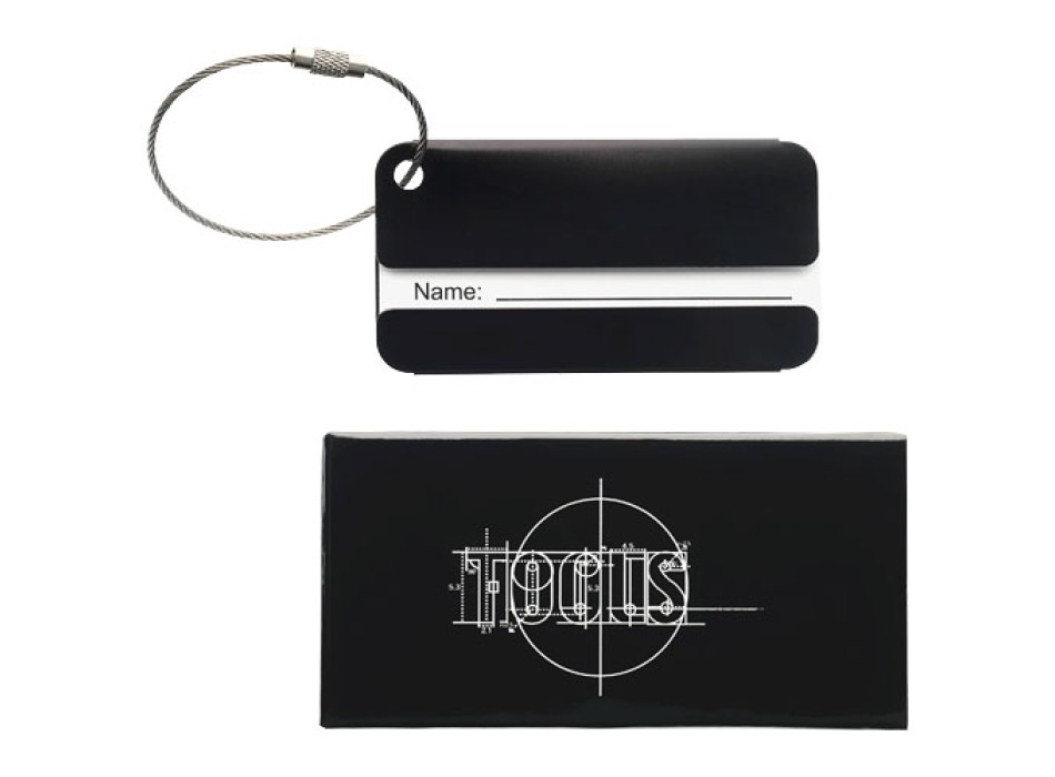 Targhetta per bagaglio Discovery FullGadgets.com