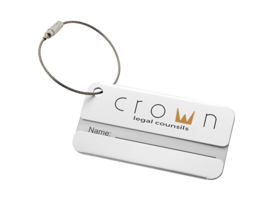 Targhetta per bagaglio Discovery FullGadgets.com