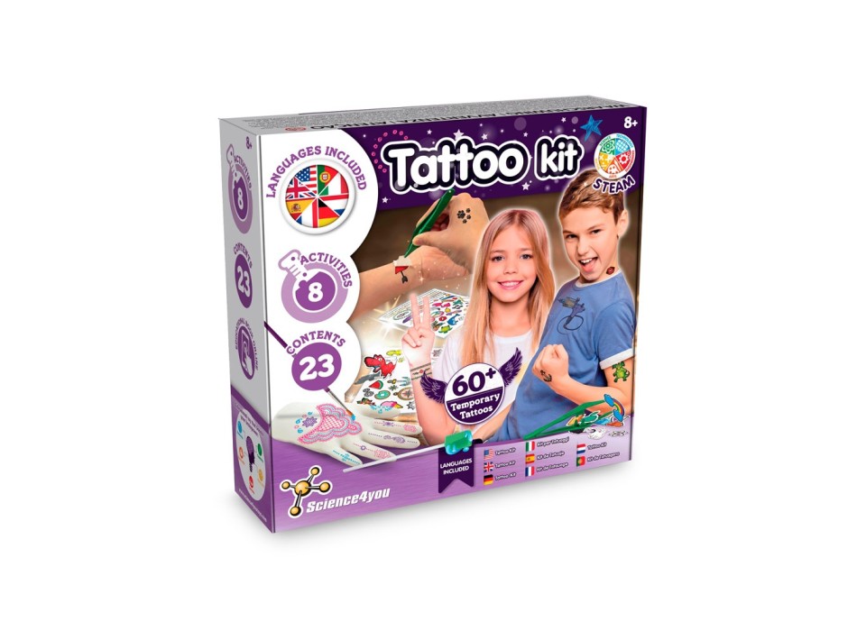 Tattoo Factory Kit I. Gioco educativo per bambini FullGadgets.com