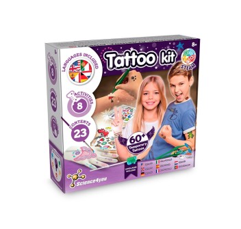 Tattoo Factory Kit I. Gioco educativo per bambini FullGadgets.com