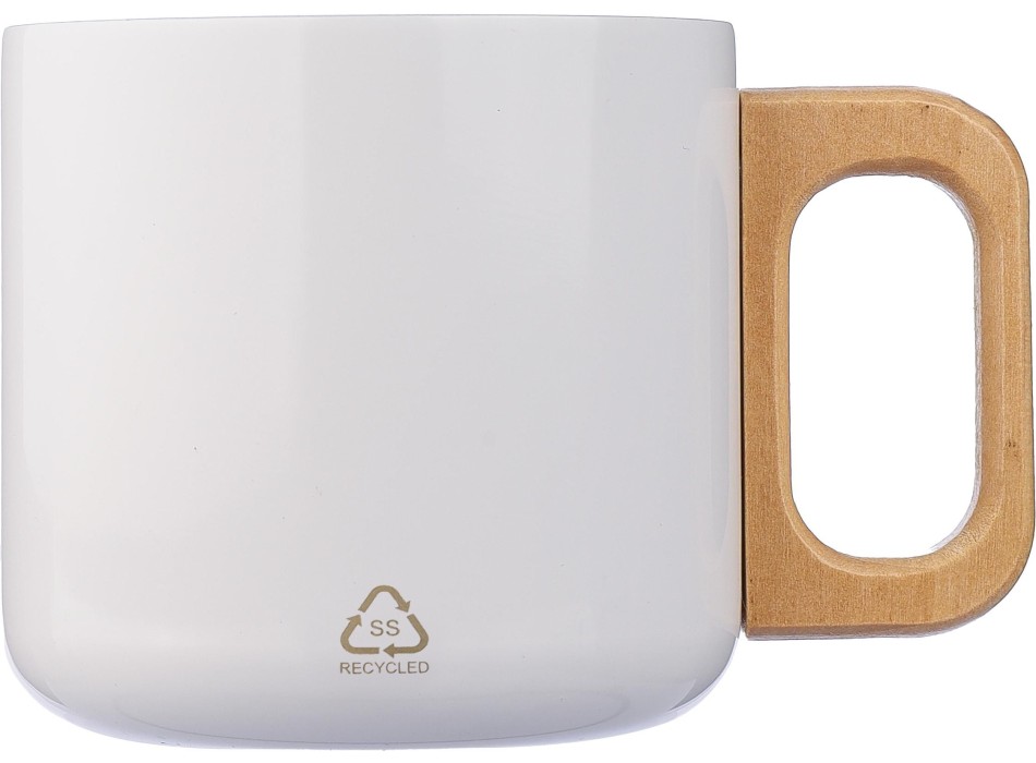 Tazza a doppia parete in acciaio inox riciclato 400 ml Dwight FullGadgets.com