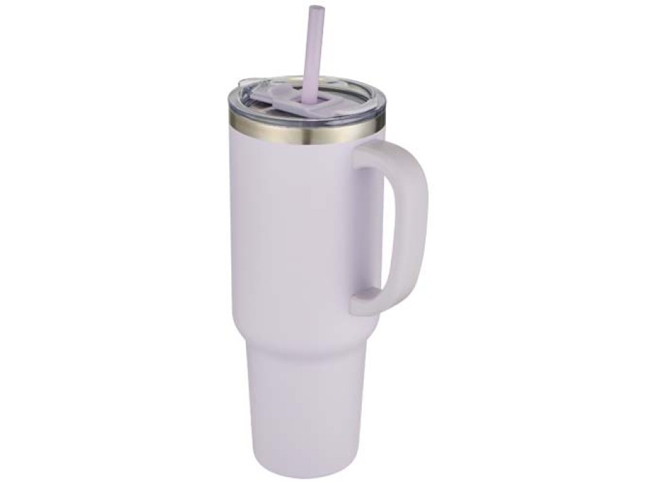 Tazza con isolamento sottovuoto in rame a doppia parete certificata RCS con cannuccia da 1200 ml Sydney FullGadgets.com