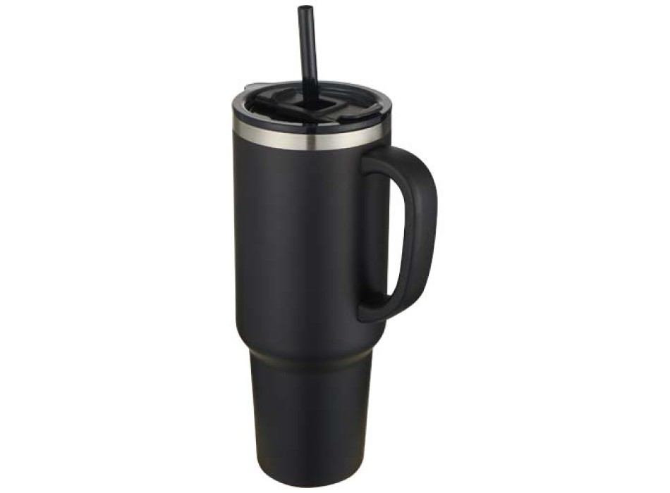 Tazza con isolamento sottovuoto in rame a doppia parete certificata RCS con cannuccia da 1200 ml Sydney FullGadgets.com