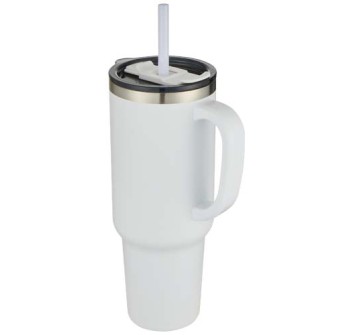Tazza con isolamento sottovuoto in rame a doppia parete certificata RCS con cannuccia da 1200 ml Sydney FullGadgets.com