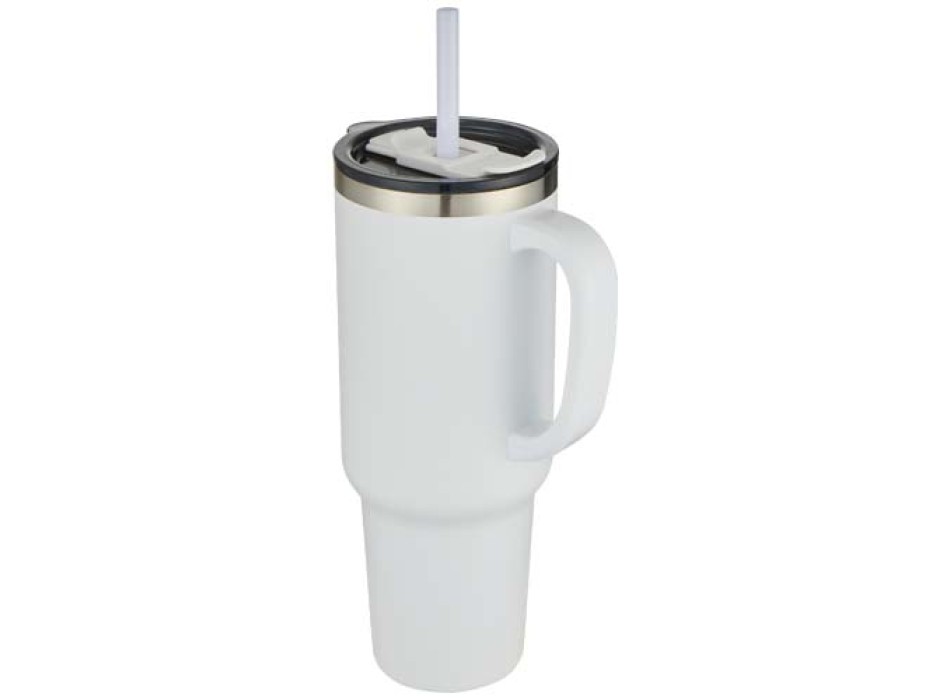 Tazza con isolamento sottovuoto in rame a doppia parete certificata RCS con cannuccia da 1200 ml Sydney FullGadgets.com