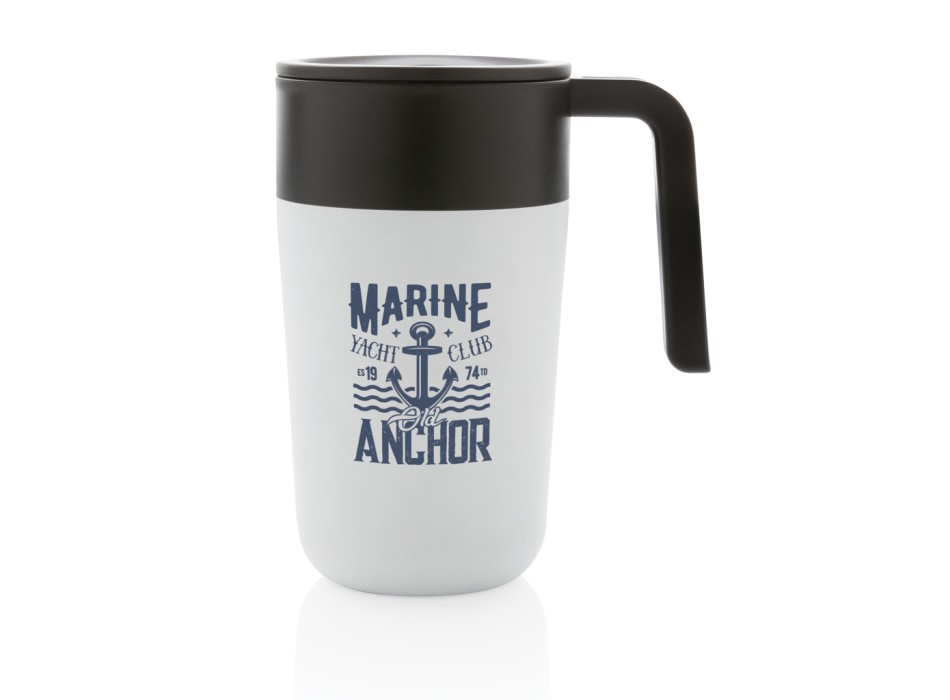 Tazza con manico in PP e SS riciclati GRS 480ml FullGadgets.com