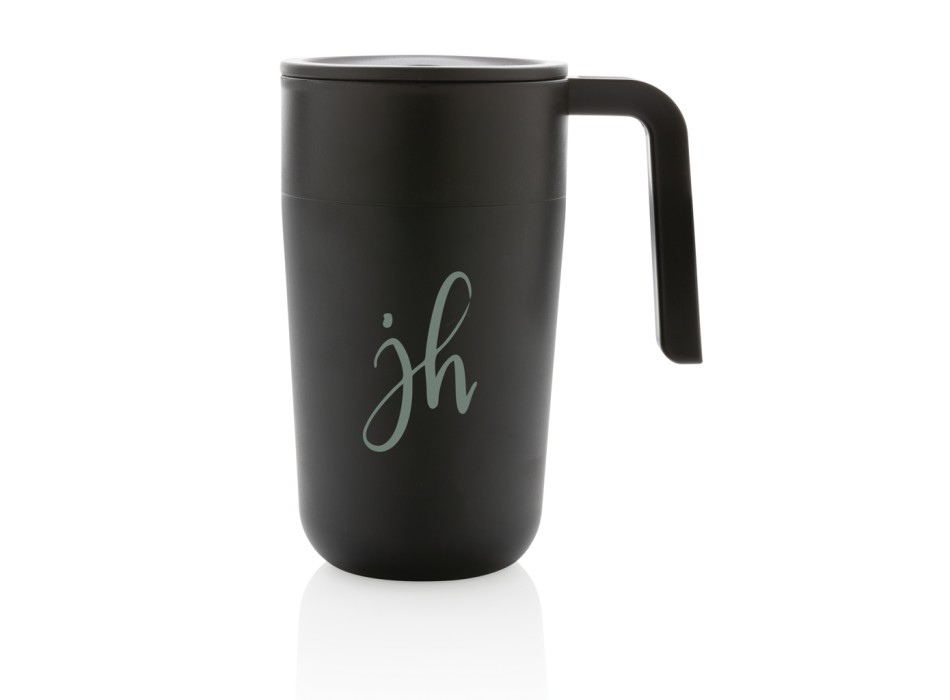 Tazza con manico in PP e SS riciclati GRS 480ml FullGadgets.com