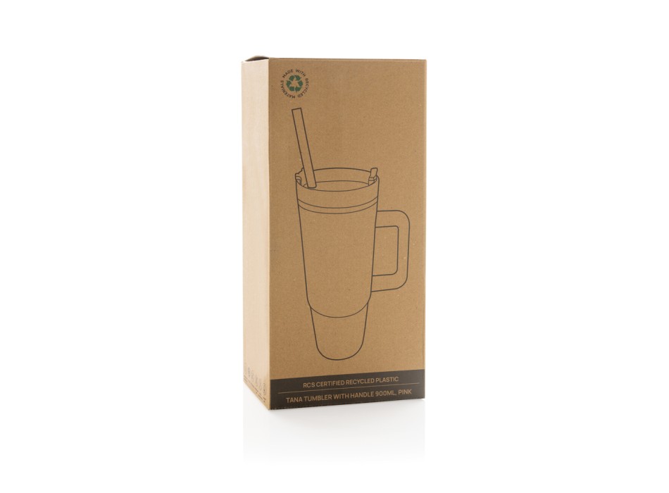 Tazza con manico Tana in plastica riciclata RCS 750ML FullGadgets.com