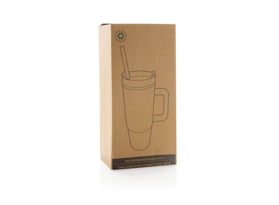 Tazza con manico Tana in plastica riciclata RCS 750ML FullGadgets.com