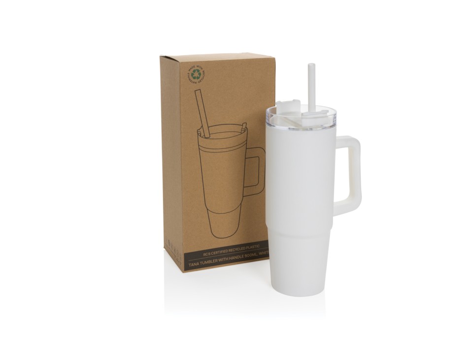 Tazza con manico Tana in plastica riciclata RCS 750ML FullGadgets.com