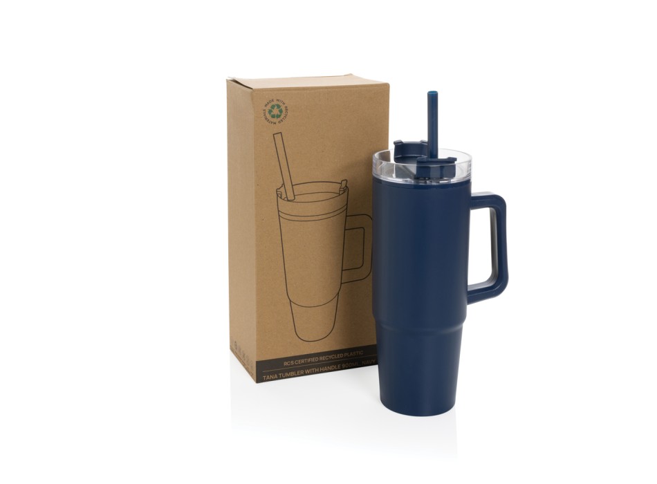 Tazza con manico Tana in plastica riciclata RCS 750ML FullGadgets.com