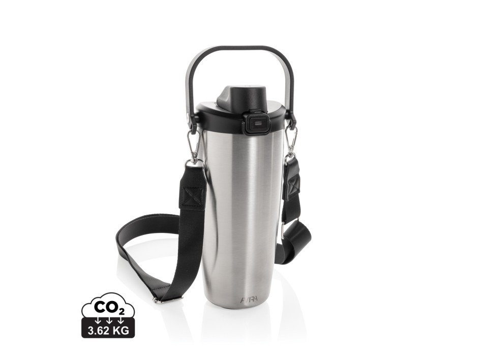 Tazza con tracolla Avira Ayala in rAcciaio RCS 600ml FullGadgets.com