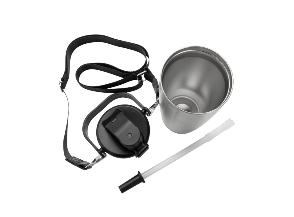 Tazza con tracolla Avira Ayala in rAcciaio RCS 600ml FullGadgets.com