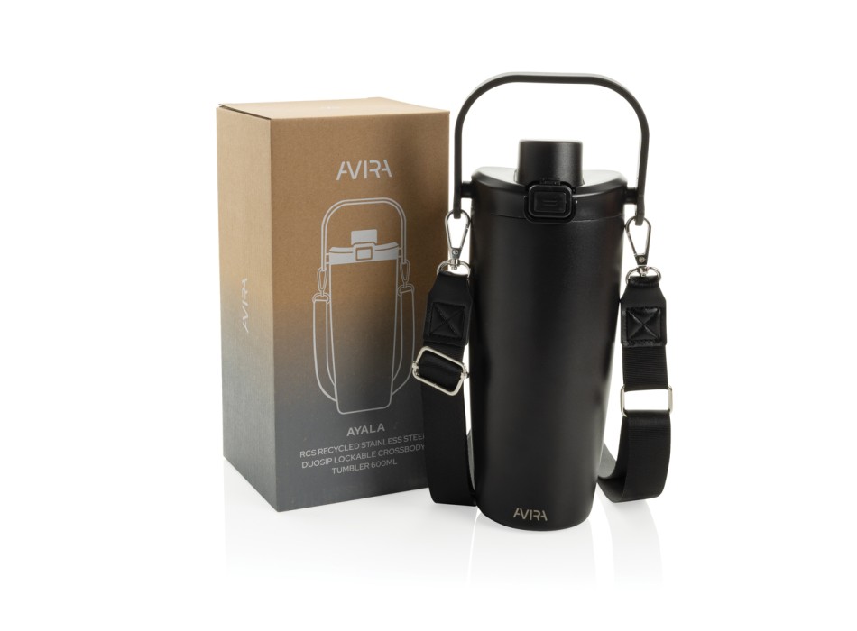 Tazza con tracolla Avira Ayala in rAcciaio RCS 600ml FullGadgets.com
