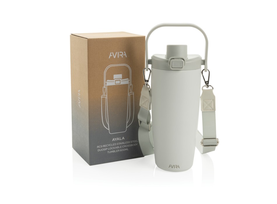 Tazza con tracolla Avira Ayala in rAcciaio RCS 600ml FullGadgets.com