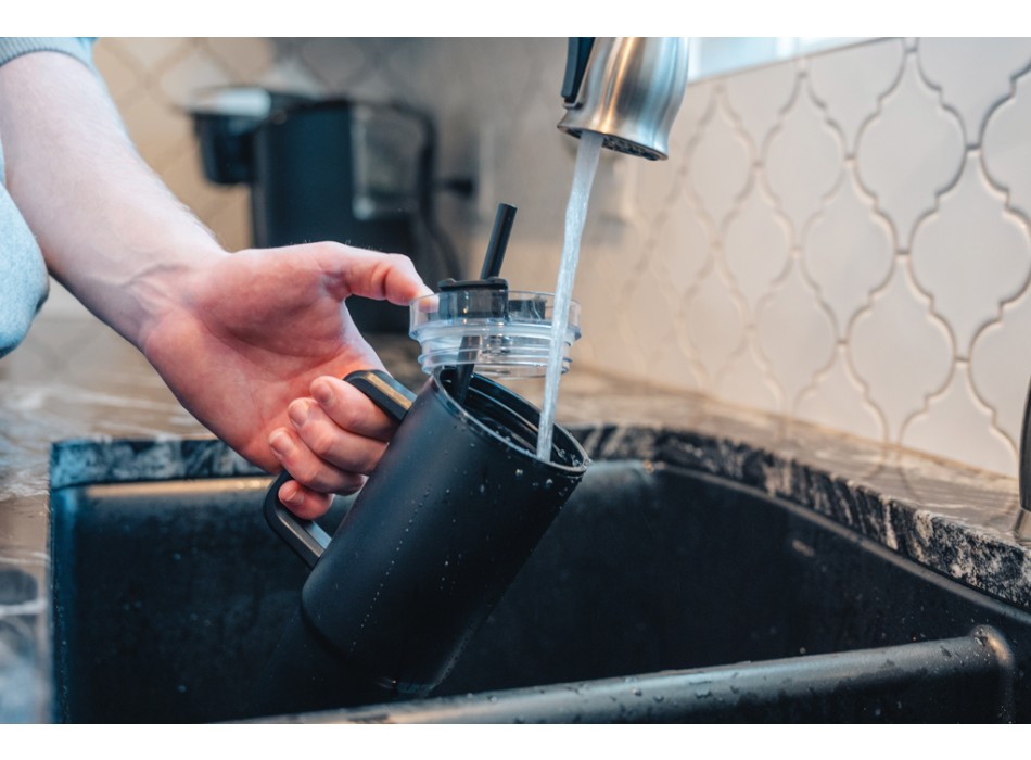 Tazza Cube in r-Acciaio RCS 800ml FullGadgets.com