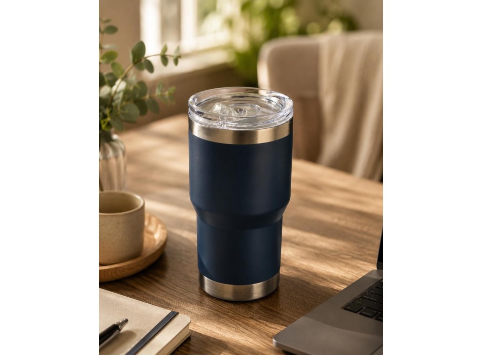 Tazza da viaggio Ayen | Acciaio inox riciclato | 350 ml | Rivestimento ceramico FullGadgets.com