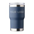 Tazza da viaggio Ayen | Acciaio inox riciclato | 350 ml | Rivestimento ceramico FullGadgets.com