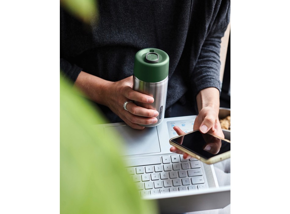 Tazza da viaggio termica Black+Blum in acciaio 340ml FullGadgets.com
