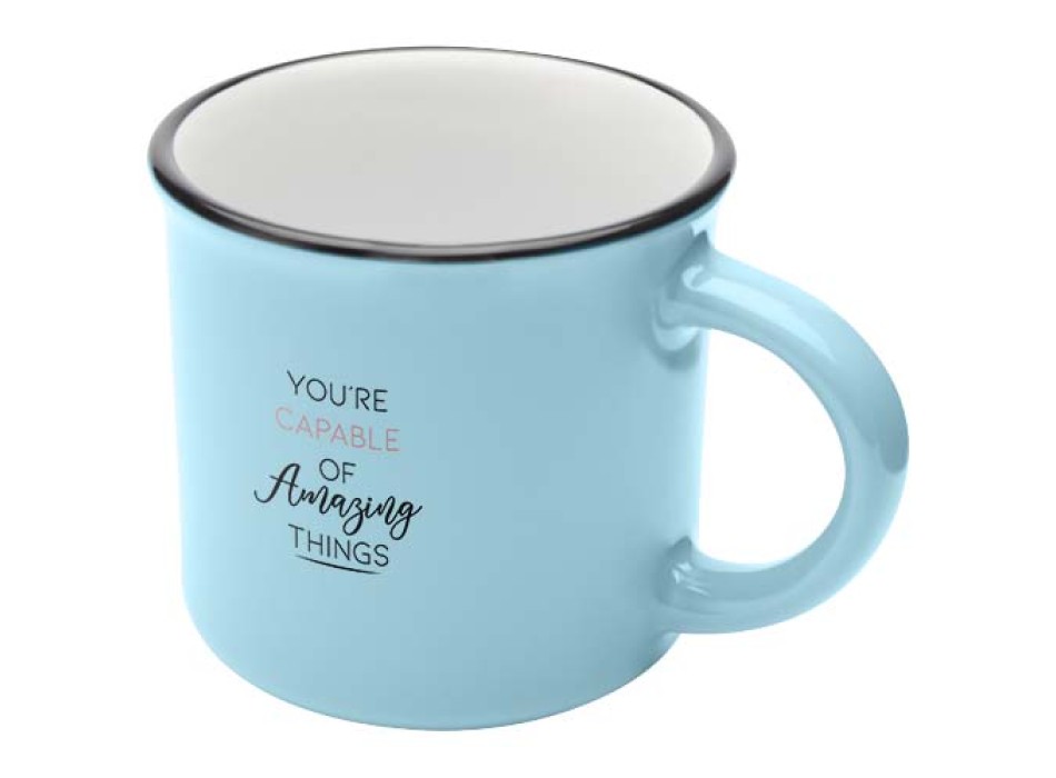 Tazza in ceramica Bari da 240 ml con finitura lucida FullGadgets.com