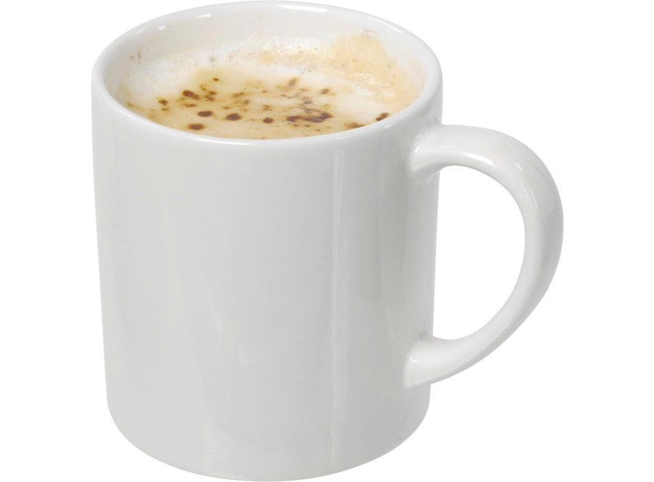 Tazza in ceramica bianca, capacità 170 ml, Rachelle FullGadgets.com