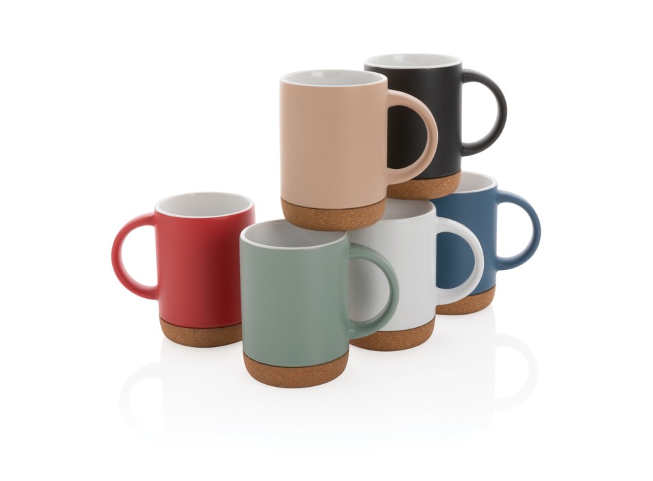 Tazza in ceramica con base in sughero 280ml FullGadgets.com