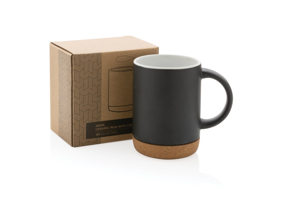 Tazza in ceramica con base in sughero 280ml FullGadgets.com