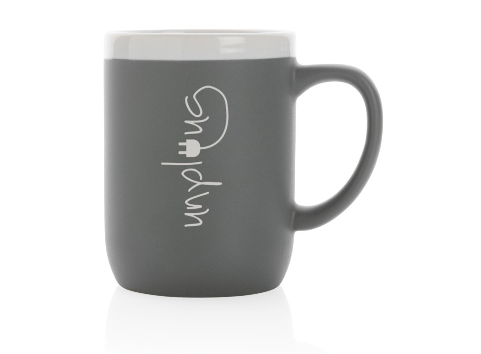 Tazza in ceramica con bordo bianco 300ml FullGadgets.com