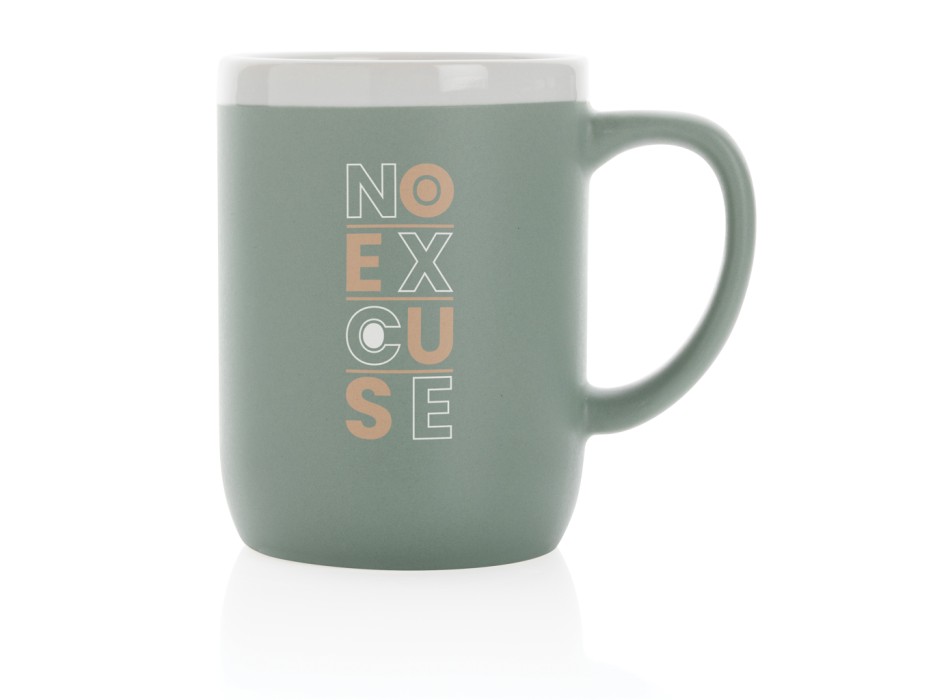 Tazza in ceramica con bordo bianco 300ml FullGadgets.com