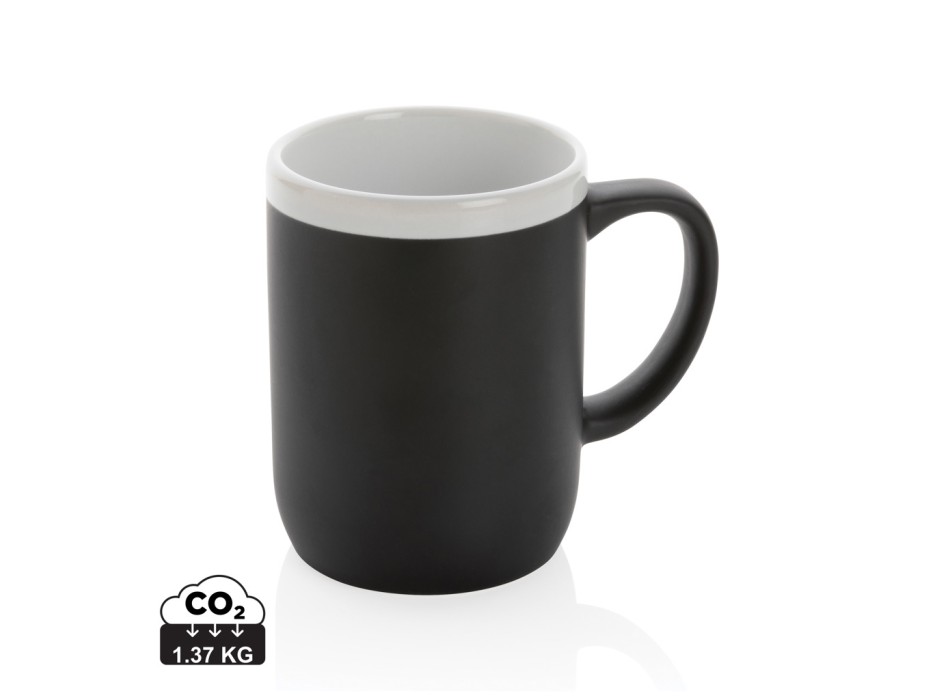 Tazza in ceramica con bordo bianco 300ml FullGadgets.com