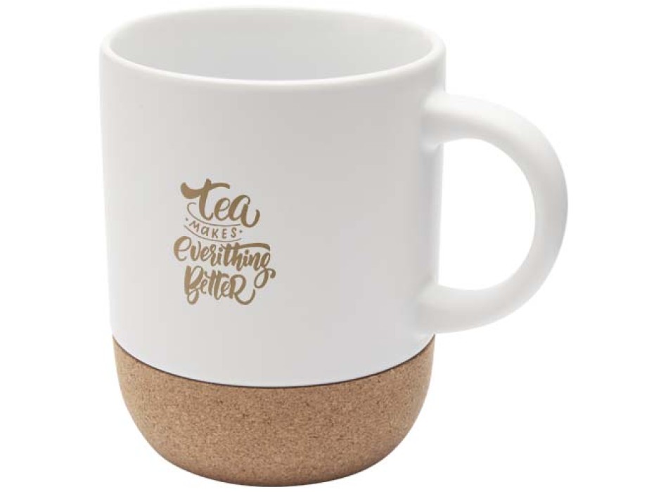 Tazza in ceramica con dettagli in sughero e finitura opaca da 300 ml Billie FullGadgets.com