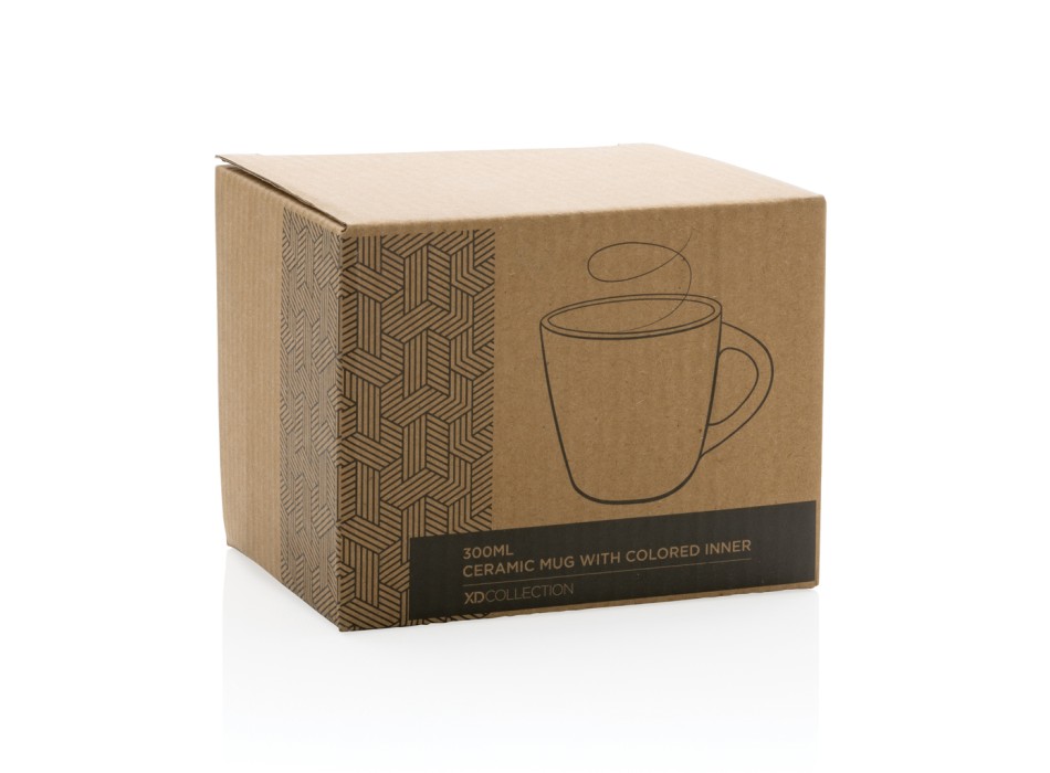 Tazza in ceramica con interni colorati 300ml FullGadgets.com