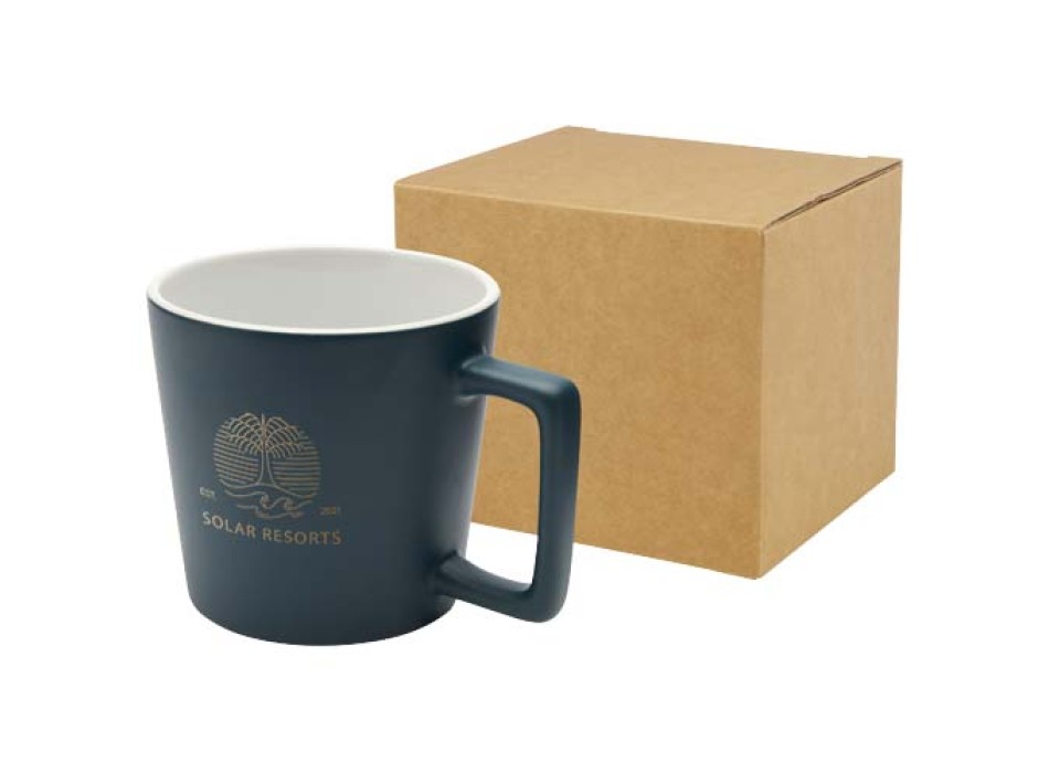 Tazza in ceramica da 370 ml con finitura opaca Cali FullGadgets.com