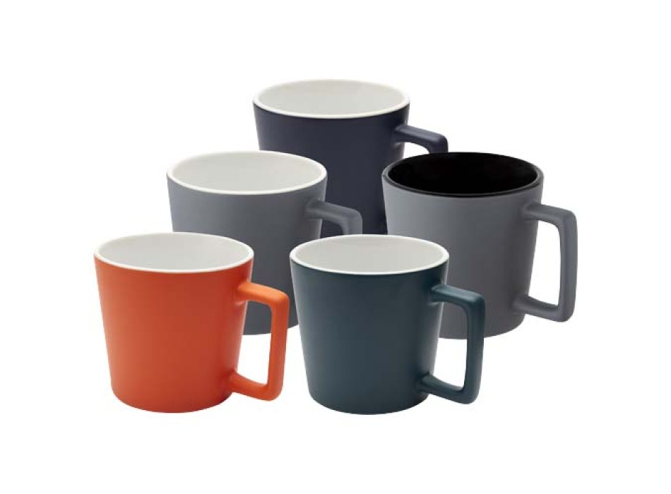 Tazza in ceramica da 370 ml con finitura opaca Cali FullGadgets.com