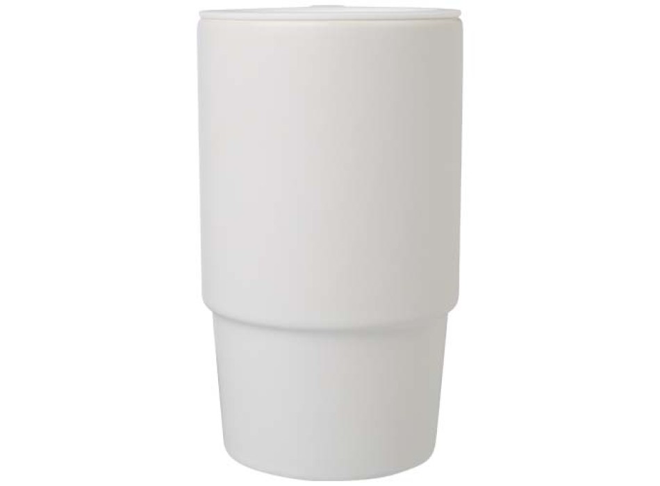 Tazza in ceramica da 450 ml con coperchio in plastica Carter FullGadgets.com