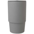 Tazza in ceramica da 450 ml con coperchio in plastica Carter FullGadgets.com