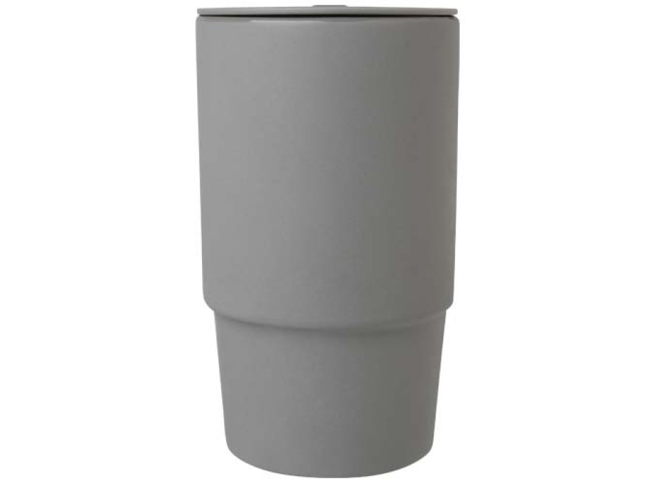 Tazza in ceramica da 450 ml con coperchio in plastica Carter FullGadgets.com