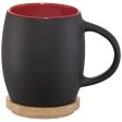 Tazza in ceramica Heart con coperchio in legno da 400 ml FullGadgets.com