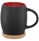 Tazza in ceramica Heart con coperchio in legno da 400 ml FullGadgets.com