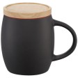 Tazza in ceramica Heart con coperchio in legno da 400 ml FullGadgets.com