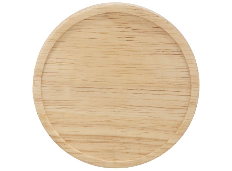 Tazza in ceramica Heart con coperchio in legno da 400 ml FullGadgets.com